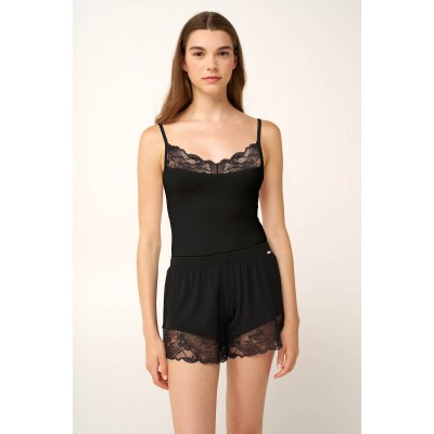 Γυναικείο Micromodal Φανελάκι με Τιράντες BLACK (24167-BLACK)