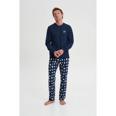 Πυτζάμα με Μακρύ Μανίκι BLUE IRIDA (19676-BLUE IRIDA)