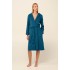 Μονόχρωμη Frottee Γυναικεία Ρόμπα BLUE LYONS (22584-BLUE LYONS)