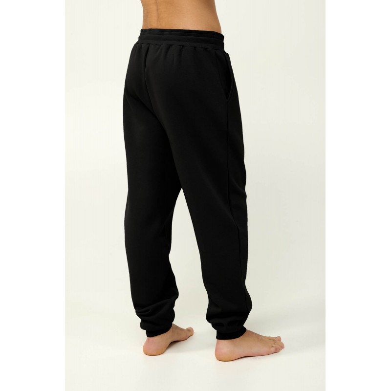 Ανδρικό Φούτερ Παντελόνι με Μανσέτες BLACK (23714-BLACK) Ανδρικό Φούτερ Παντελόνι με Μανσέτες BLACK (23714-BLACK)