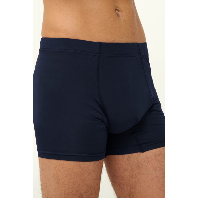 Ανδρικό Micromodal Μακρύ Μποξεράκι BLUE BLAZER (23857-BLUE BLAZER) Ανδρικό Micromodal Μακρύ Μποξεράκι BLUE BLAZER (23857-BLUE BLAZER)