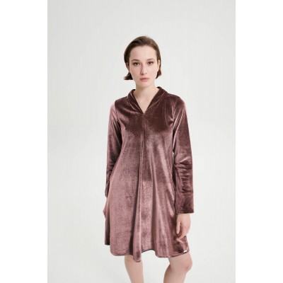 Νυχτικό Με Μακρύ Μανίκι ROSE DUSTY (19346-ROSE DUSTY)