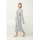 Γυναικεία Σταυρωτή Ρόμπα Φούτερ GRAY SILVER (23265-GRAY SILVER) Γυναικεία Σταυρωτή Ρόμπα Φούτερ GRAY SILVER (23265-GRAY SILVER)