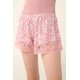 Micromodal Cheeky Σορτσάκι με Δαντέλα PINK BLUSH (22813-PINK BLUSH)