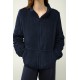 Γυναικεία Fleece Ζακέτα με Φερμουάρ BLUE (23360-BLUE)