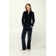 Γυναικεία Velvet Φόρμα με Φερμουάρ BLUE BLAZER (23162-BLUE BLAZER)