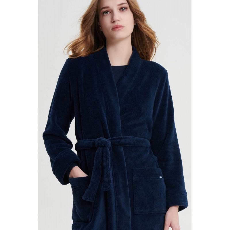 Μονόχρωμη Σταυρωτή Ρόμπα BLUE IRIDA (19217-BLUE IRIDA) Μονόχρωμη Σταυρωτή Ρόμπα BLUE IRIDA (19217-BLUE IRIDA)