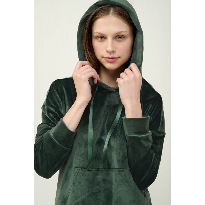 Μονόχρωμη Γυναικεία Φόρμα Velvet GREEN TEAL (23083-GREEN TEAL) Μονόχρωμη Γυναικεία Φόρμα Velvet GREEN TEAL (23083-GREEN TEAL)