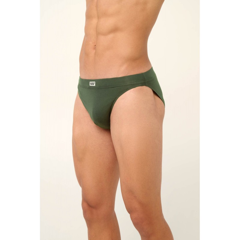 Μονόχρωμο Ανδρικό Σλιπ Micromodal GREEN IVY (22854-GREEN IVY)