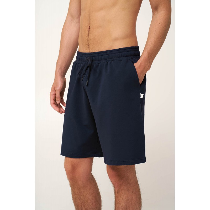 Βαμβακερό Ανδρικό Κοντό Παντελόνι BLUE (24842-BLUE) Βαμβακερό Ανδρικό Κοντό Παντελόνι BLUE (24842-BLUE)