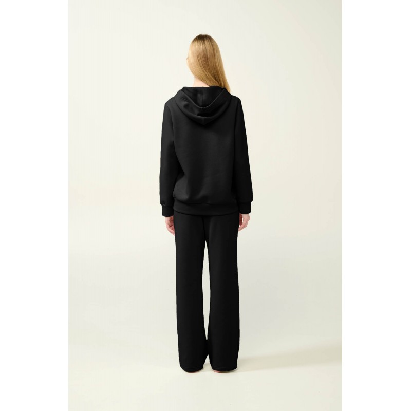 Γυναικεία Φούτερ Φόρμα με Φερμουάρ BLACK (23143-BLACK) Γυναικεία Φούτερ Φόρμα με Φερμουάρ BLACK (23143-BLACK)