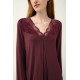 Γυναικείο Νυχτικό Micromodal με Πιέτα RED WINDSOR (23122-RED WINDSOR) Γυναικείο Νυχτικό Micromodal με Πιέτα RED WINDSOR (23122-RED WINDSOR)