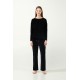 Μονόχρωμο Σετ Σπιτιού από Βελούδο BLACK (21139-BLACK)