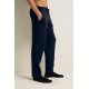 Ανδρικό Βαμβακερό Φούτερ Παντελόνι BLUE (25184-BLUE)