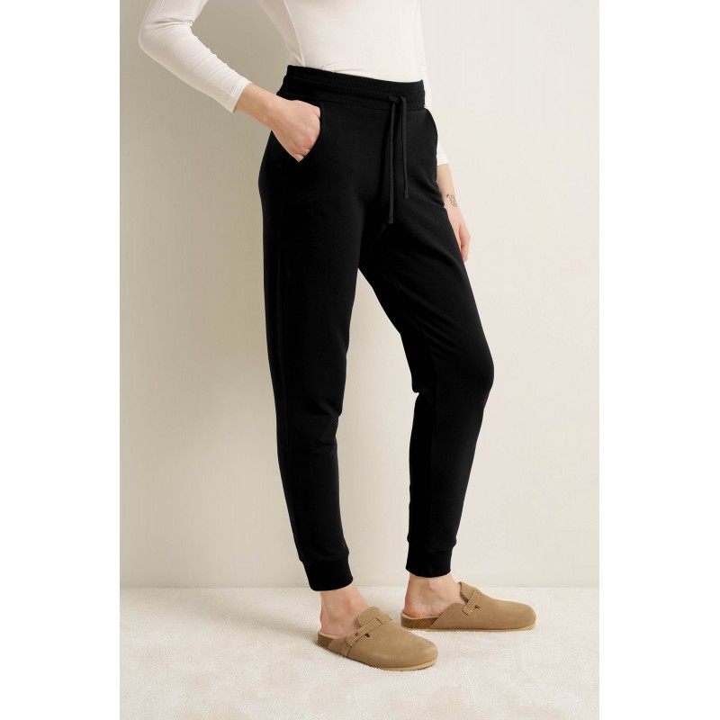 Γυναικείο Βαμβακερό Φούτερ Jogger Παντλεόνι BLACK (25182-BLACK) Γυναικείο Βαμβακερό Φούτερ Jogger Παντλεόνι BLACK (25182-BLACK)