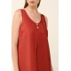 Αμάνικο Καλοκαιρινό Φόρεμα με Πιέτα RED CHILI (22455-RED CHILI) Αμάνικο Καλοκαιρινό Φόρεμα με Πιέτα RED CHILI (22455-RED CHILI)