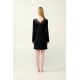 Νυχτικό Micromodal με Δαντέλα BLACK (23823-BLACK) Νυχτικό Micromodal με Δαντέλα BLACK (23823-BLACK)