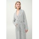 Γυναικεία Σταυρωτή Ρόμπα Φούτερ GRAY SILVER (23265-GRAY SILVER) Γυναικεία Σταυρωτή Ρόμπα Φούτερ GRAY SILVER (23265-GRAY SILVER)