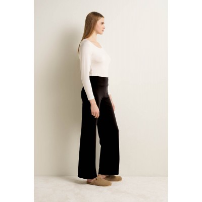 Γυναικείο Punto Παντελόνι με Λάστιχο BLACK (25174-BLACK)