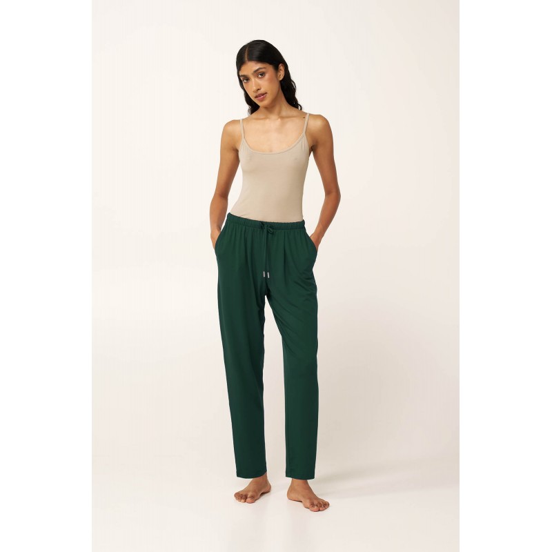 Γυναικείο Tapered Viscose Παντελόνι GREEN GARDEN (24822-GREEN GARDEN) Γυναικείο Tapered Viscose Παντελόνι GREEN GARDEN (24822-GREEN GARDEN)