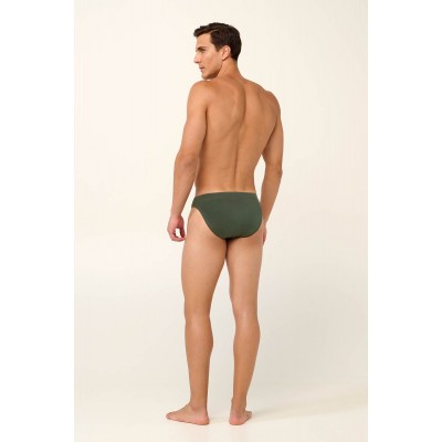 Μονόχρωμο Ανδρικό Σλιπ Micromodal GREEN IVY (22854-GREEN IVY)