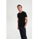 Μονόχρωμο Παντελόνι Φούτερ BLACK (21198-BLACK)