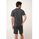 Ανδρικό Βαμβακερό Σετ 3 Τεμαχίων DARK GRAY (24682-DARK GRAY) Ανδρικό Βαμβακερό Σετ 3 Τεμαχίων DARK GRAY (24682-DARK GRAY)