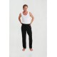 Μονόχρωμο Παντελόνι Φούτερ BLACK (21198-BLACK)