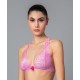 Δαντελένιο Bralette - Rose Pink (010178-Rose Pink)