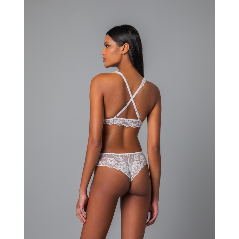 Νυφικό Bralette Δαντέλα - Ιβουάρ (010178-Ιβουάρ)