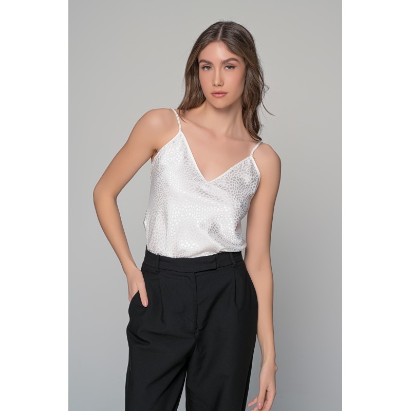 Σατέν Lingerie Top Τιραντάκι - Ιβουάρ (010191-Ιβουάρ) Σατέν Lingerie Top Τιραντάκι - Ιβουάρ (010191-Ιβουάρ)