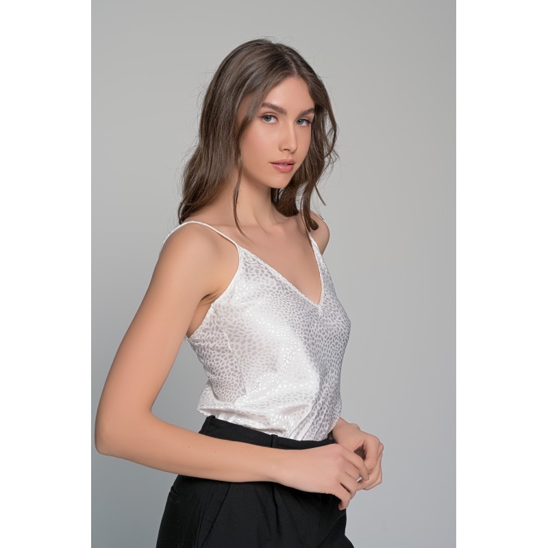 Σατέν Lingerie Top Τιραντάκι - Ιβουάρ (010191-Ιβουάρ) Σατέν Lingerie Top Τιραντάκι - Ιβουάρ (010191-Ιβουάρ)