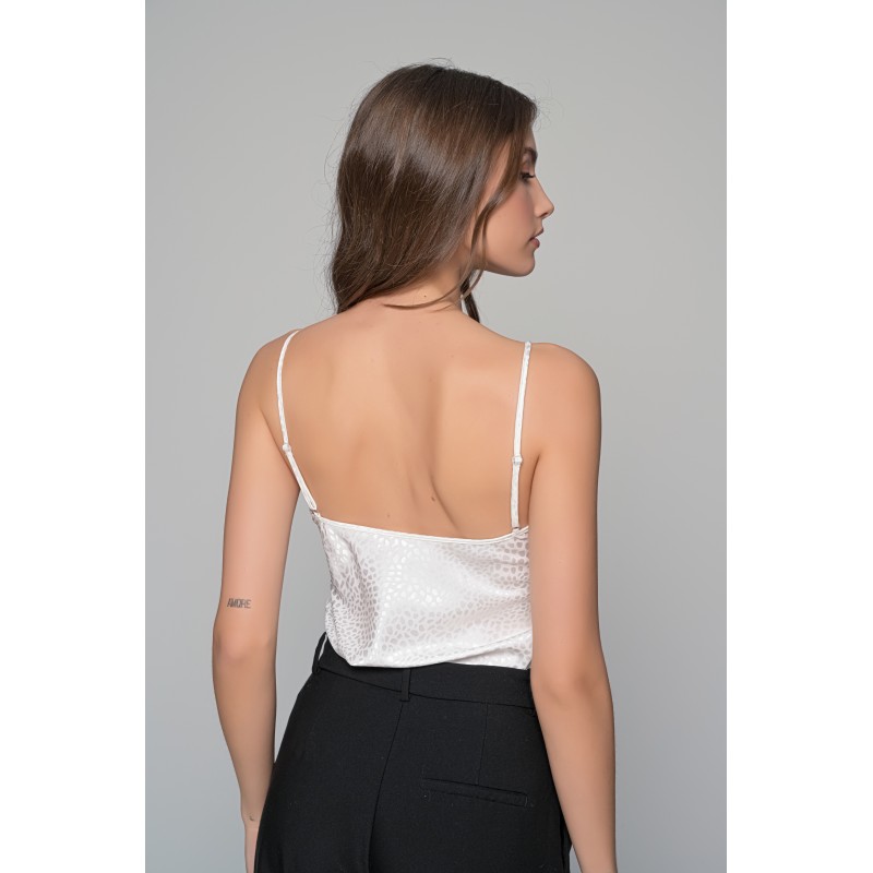 Σατέν Lingerie Top Τιραντάκι - Ιβουάρ (010191-Ιβουάρ) Σατέν Lingerie Top Τιραντάκι - Ιβουάρ (010191-Ιβουάρ)