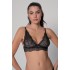 Δαντελένιο Bralette - Μαύρο (010193-Μαύρο)