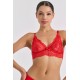 Δαντελένιο Bralette - Κόκκινο (010193-Κόκκινο) Δαντελένιο Bralette - Κόκκινο (010193-Κόκκινο)
