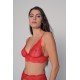 Δαντελένιο Bralette - Κόκκινο (010193-Κόκκινο) Δαντελένιο Bralette - Κόκκινο (010193-Κόκκινο)
