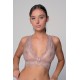 Δαντελένιο Bralette - Μόκκα (010197-Μόκκα)