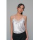 Σατέν Lingerie Top με Δαντέλα - Ιβουάρ (010205-Ιβουάρ) Σατέν Lingerie Top με Δαντέλα - Ιβουάρ (010205-Ιβουάρ)