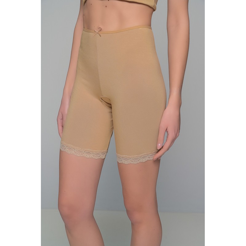 Γυναικεία Βερμούδα Bamboo - Μπεζ (001600-Μπεζ)