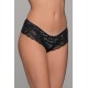 Sexy Γυναικείο Μπόξερ - Μαύρο-ασημί (001605-Μαύρο-ασημί) Sexy Γυναικείο Μπόξερ - Μαύρο-ασημί (001605-Μαύρο-ασημί)