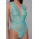 Κορμάκι String Δαντέλα - Aqua (002506-Aqua) Κορμάκι String Δαντέλα - Aqua (002506-Aqua)