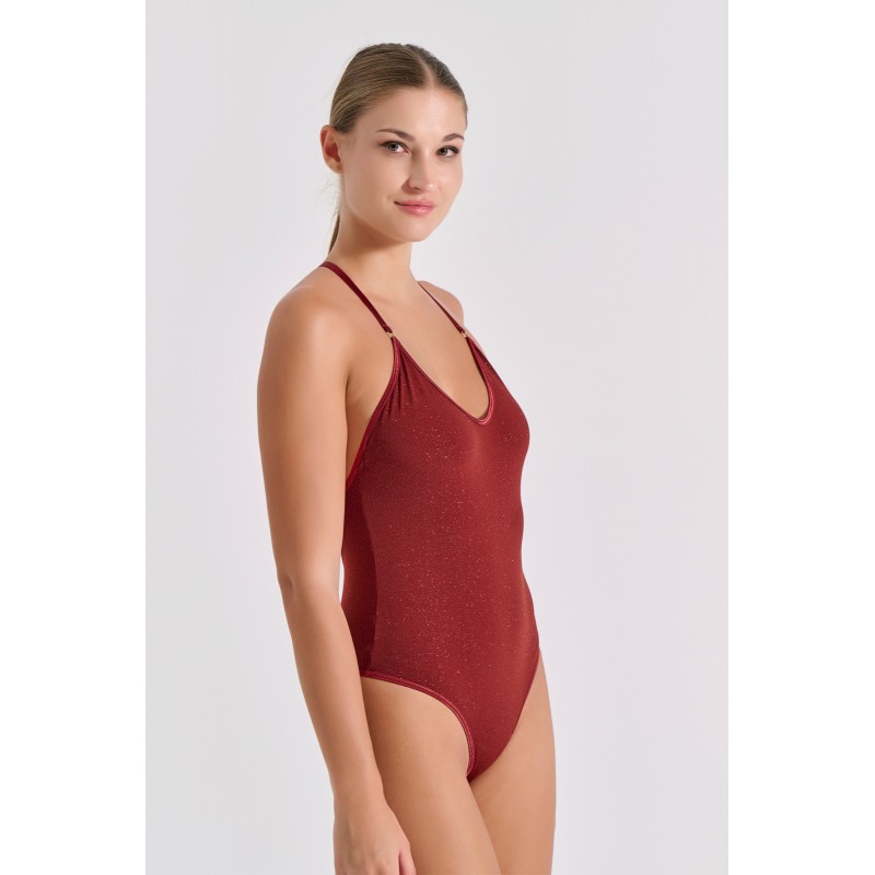 Κορμάκι Bikini Ιριδίζουσα Λύκρα - Μπορντό (002507-Μπορντό) Κορμάκι Bikini Ιριδίζουσα Λύκρα - Μπορντό (002507-Μπορντό)