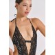 Sexy Κορμάκι Ασημοτυπία - Μαύρο-ασημί (002513-Μαύρο-ασημί) Sexy Κορμάκι Ασημοτυπία - Μαύρο-ασημί (002513-Μαύρο-ασημί)