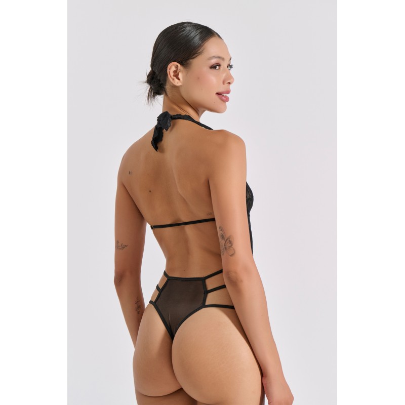 Sexy Κορμάκι String - Μαύρο (002529-Μαύρο) Sexy Κορμάκι String - Μαύρο (002529-Μαύρο)
