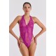 Sexy Κορμάκι String  - Magenta (002529-Magenta)