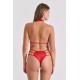 Sexy Κορμάκι String  - Κόκκινο (002529-Κόκκινο)