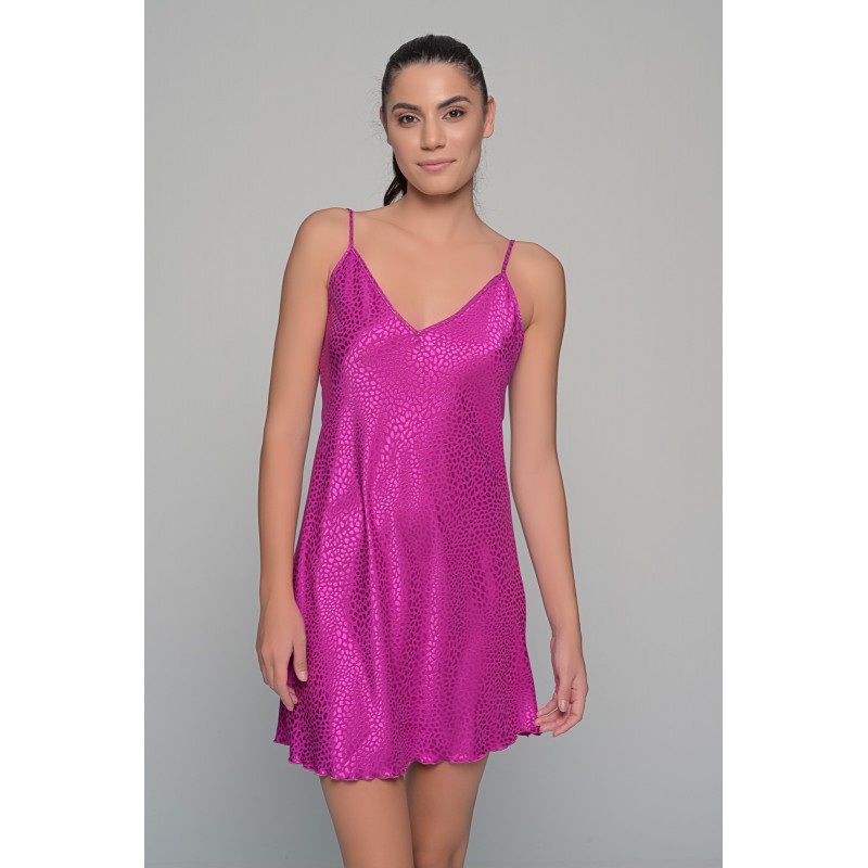 Σετ Σατέν Εσωρούχων Νυχτικάκι + Ρόμπα - Magenta (Set3429-5369-Magenta) Σετ Σατέν Εσωρούχων Νυχτικάκι + Ρόμπα - Magenta (Set3429-5369-Magenta)
