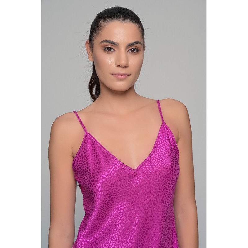 Σετ Σατέν Εσωρούχων Νυχτικάκι + Ρόμπα - Magenta (Set3429-5369-Magenta) Σετ Σατέν Εσωρούχων Νυχτικάκι + Ρόμπα - Magenta (Set3429-5369-Magenta)