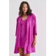 Σετ Σατέν Εσωρούχων Νυχτικάκι + Ρόμπα - Magenta (Set3429-5369-Magenta) Σετ Σατέν Εσωρούχων Νυχτικάκι + Ρόμπα - Magenta (Set3429-5369-Magenta)