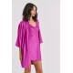 Σετ Σατέν Εσωρούχων Νυχτικάκι + Ρόμπα - Magenta (Set3429-5369-Magenta) Σετ Σατέν Εσωρούχων Νυχτικάκι + Ρόμπα - Magenta (Set3429-5369-Magenta)